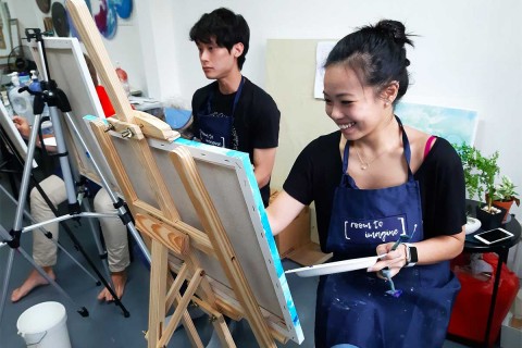 Social Painting Night @ 11 Hamilton
