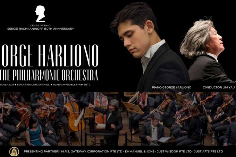 George Harliono In Concert With The Philharmonic Orchestra