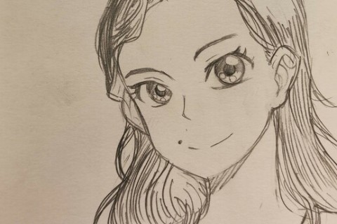 Live Anime Portrait Drawing by Collateral Damage Studios