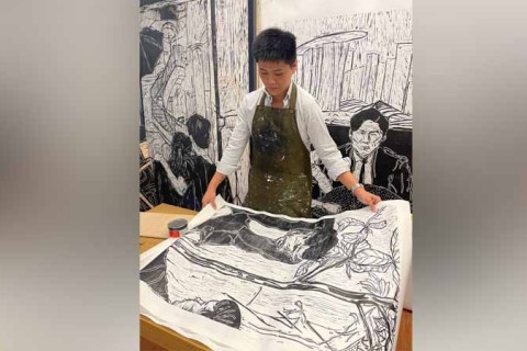 STPI x Drawing Etc. | Woodcut Workshop