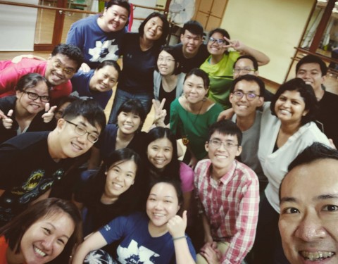 Last Open Rehearsal of the year with Tapestry Playback Theatre