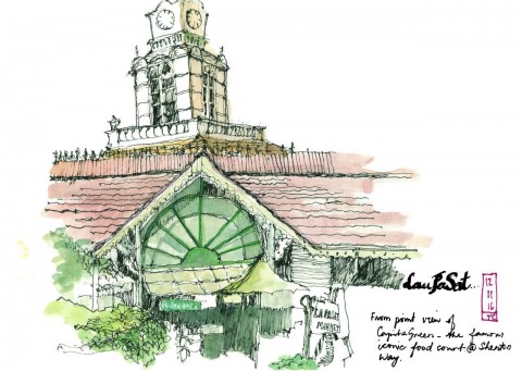 Artspace@SCCC: Uncles Love Monuments (Urban Sketching Exhibition)