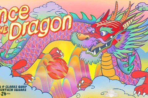 Dance of the Dragon – An Animated Light Art Installation