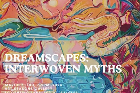 Solo Exhibition "Dreamscapes:Interwoven Myths" by Emi Avora