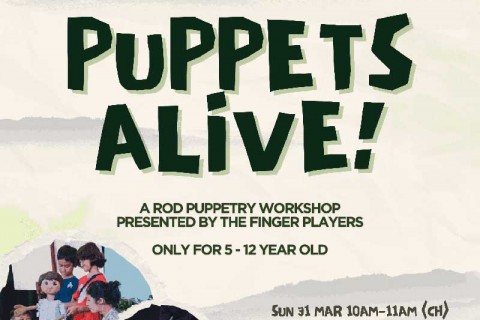 Puppets Alive! Rod Puppetry Workshop