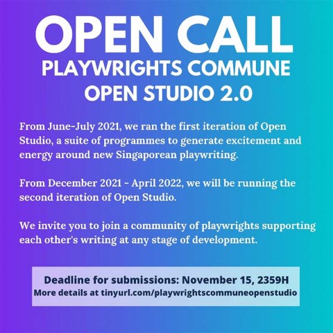 Playwrights Commune Open Studio 2.0