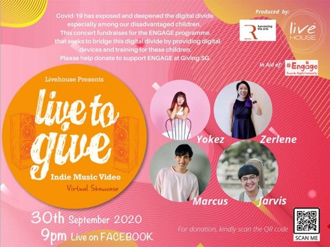 Live to Give -  Indie Music Video Virtual Showcase 