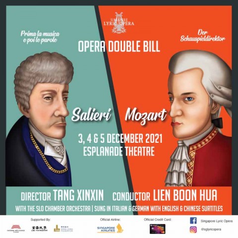 Double Bill 2021: Salieri's Prima la musica e poi le parole and Mozart's Der Schauspieldirektor