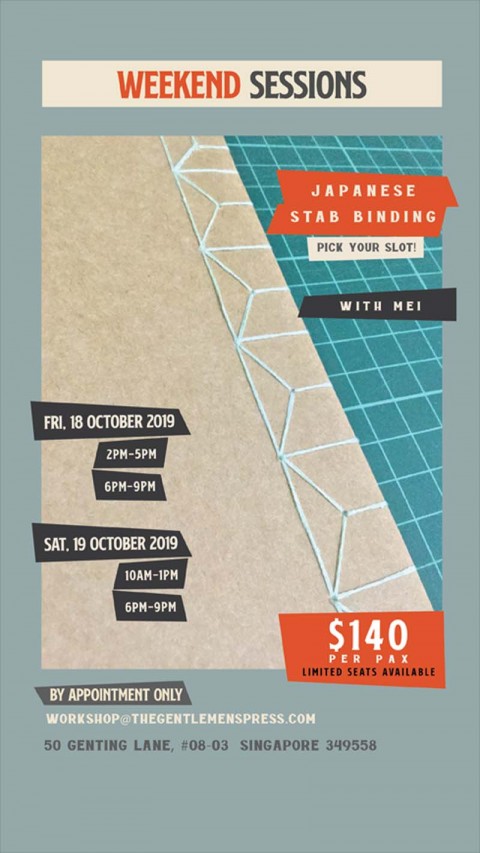 Japanese Stab Binding Workshop