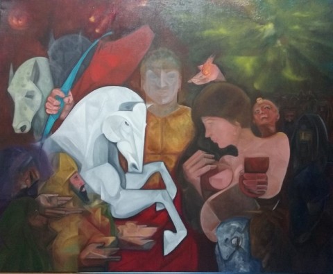 The Apocalyptic Ark, a Solo Art Exhibition by LS James 