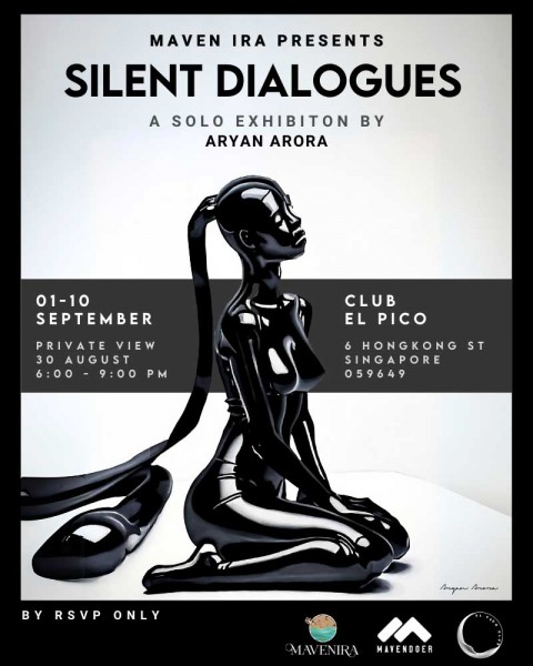 Silent Dialogues - A Solo Exhibition by Aryan Arora 