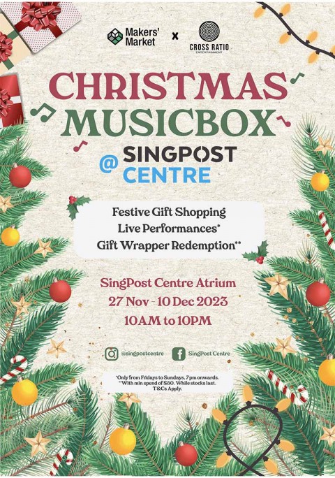Christmas Musicbox @SingPost Centre