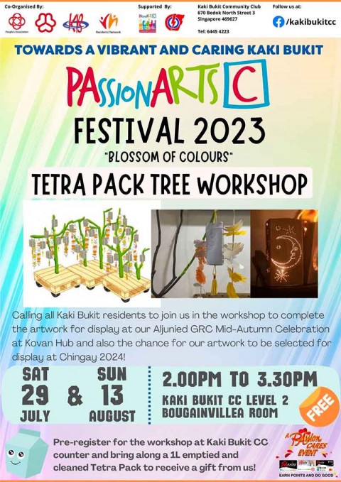 PAssionArts Festival 2023: Tetra Pack Art Workshop