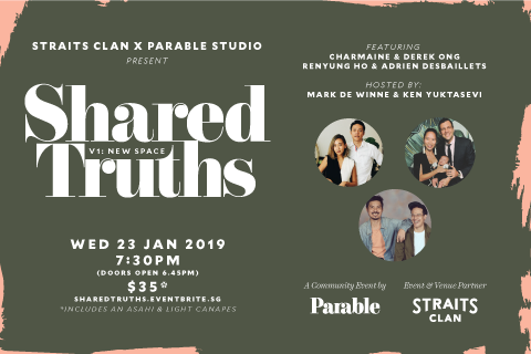 Shared Truths #1: New Space - A Creative & Entrepreneurial Community Event
