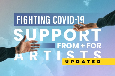 Fighting COVID-19: Support from + for Artists