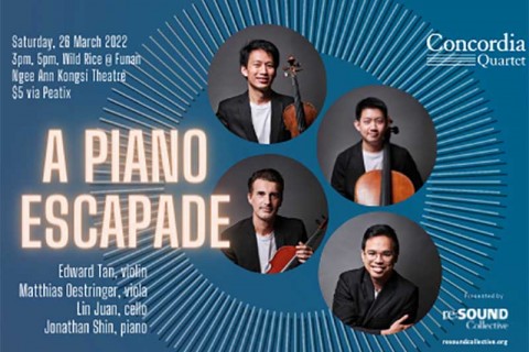 Concordia Quartet presents "A Piano Escapade"