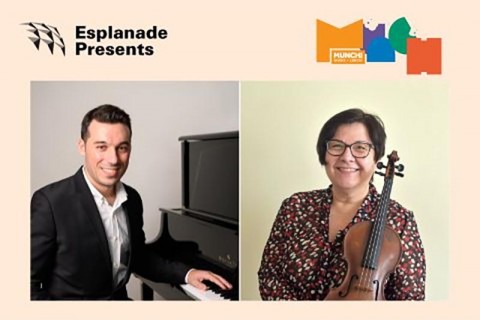 Esplanade Presents Munch! Lunchtime Concerts - Music for Violin and Piano From Bulgaria