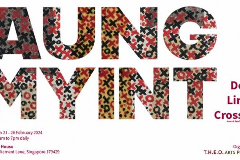 AUNG MYINT | Dots. Lines. Crosses. Selections from 1990s to now