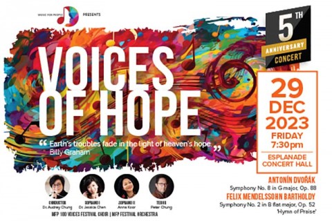 Voices of Hope – Music for People's 5th Anniversary Concert