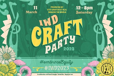 Etsy Craftivist SG Craft Party 2023