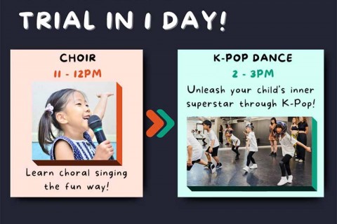 Choir + K-Pop Dance Trial @ Raffles Talent Academy