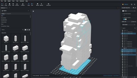 ArchiCraft: Digital Art and Architecture using LEGO Bricks 